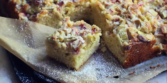 Recept - Rebarbarás kukoricakenyér recept